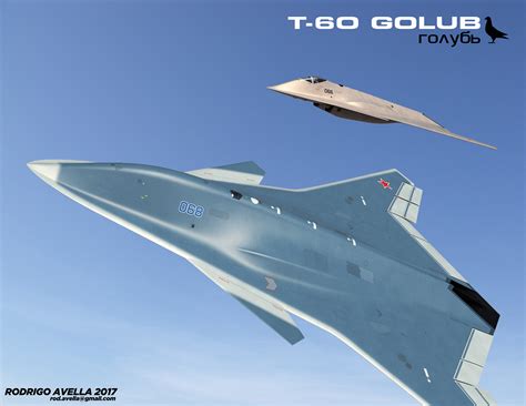 Russian Sixth Generation Concept Fighter Aircraft Behance