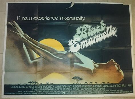 Black Emanuelle Original Uk Quad Cinema Poster Ebay