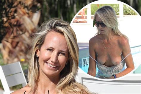 Lady Victoria Hervey Flashes Her Nipples As She Suffers Wardrobe Malfunction On Holiday