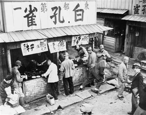 Food Stall In Post World War Ii Tokyo Photograph By Everett