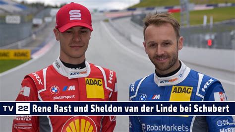 Motor Tv22 Sheldon Van Der Linde Und Rene Rast Starten Mit Schubert