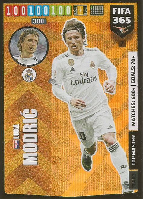 Create your own fifa 21 ultimate team squad with our squad builder and find player stats using our player database. Trading Cards - LUKA MODRIC - FIFA 365 2020 EDITION ...