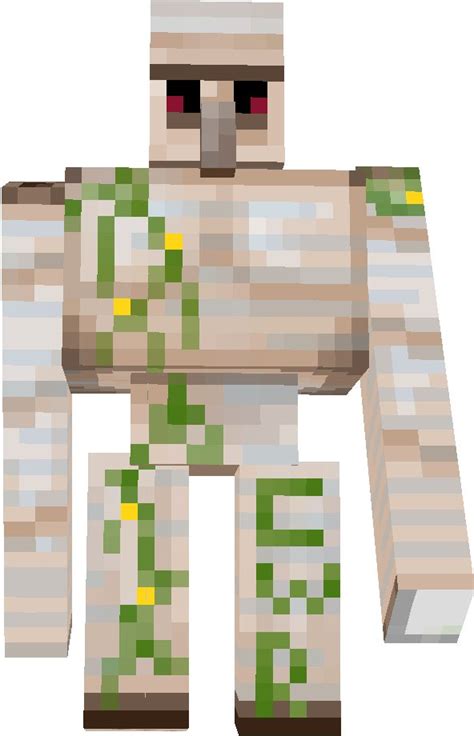 Minecraft Iron Golem Face Pixel Art