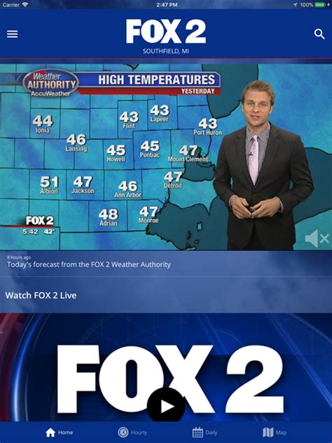 App Shopper Fox 2 Detroit Weather Weather