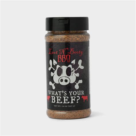 Lootnbooty Whats Your Beef Rub 397g Chateau Dè Fairhall