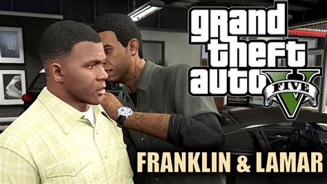 Gta 5 Intro And Mission 1 Franklin And Lamar 100 Gold Medal Youtube