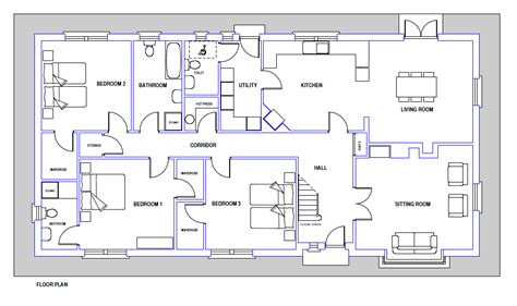Sample Floor Plans For Small Houses