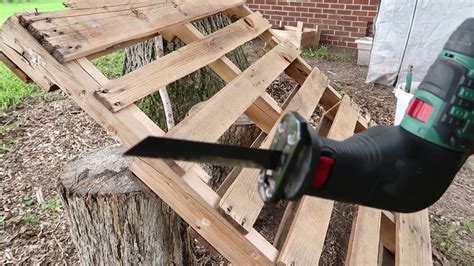 If i had used the treated ones it would have probably lasted longer. How To Make A Raised Bed With Pallets - YouTube