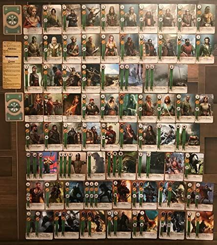 The Witcher Gwent Card Collectible Full Set 5 Decks Total 460 Cards