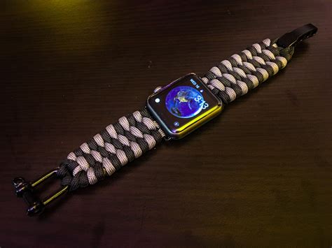 Shop for apple watch bands in watch bands & straps. Apple Watch Paracord Band - Dual Color Trilobite Weave ...