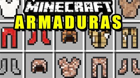 Armaduras De Cualquier Material En Minecraft Mod Mindovermetal English