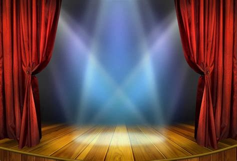 Electronics Mme 10x7ft Wooden Floor Red Curtain Stage Backdrop Music