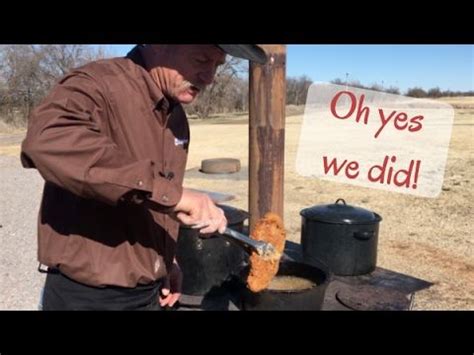 Dip the steaks into the egg, then the spice mix, turning to coat. Deep Fried Strip Steak Cowboy Kent Rollins Deep Fried ...