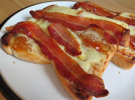 Bacon Cheese On Toast The English Kitchen