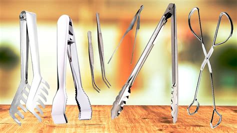 11 Types Of Kitchen Tongs Explained