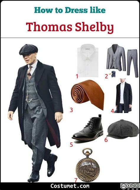 Thomas Shelby Peaky Blinders Costume For Cosplay And Halloween 2023