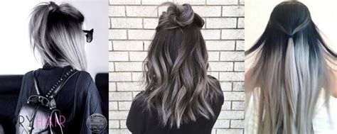 Black To Gray Ombre Hair