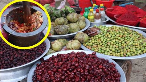 Tasty Masala Jujube Fruit Kul বরই ভর্তা Boroi Vorta Bengali