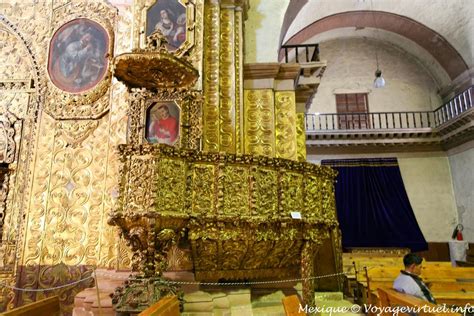 Golden Pulpit Of The Church Of Santo Domingo San Cristobal De Las