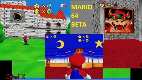 Super Mario 64 1995 Beta Gameplay Real N64 Another Build With Castle