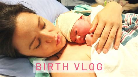 Raw And Emotional Birth Vlog Labour And Delivery Of Our Baby Girl