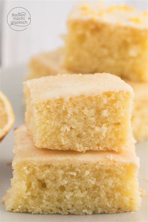 Preheat oven to 350 f. Zitronenkuchen - saftiger Kuchen vom Blech | Backen macht ...