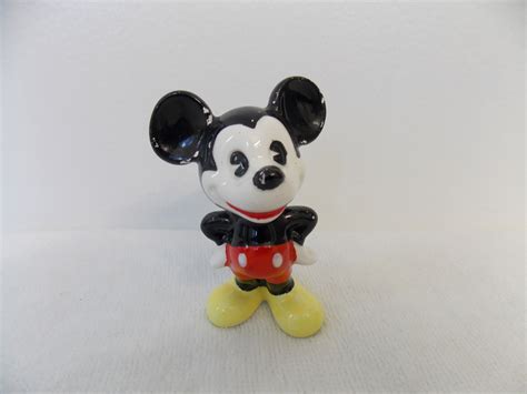 Disney Vintage Mini Mickey Mouse Figurine Mickey Mouse