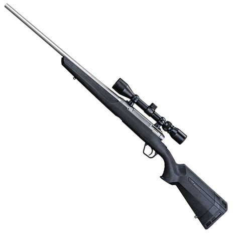 Savage Arms Axis Xp Scoped Stainlessblack Bolt Action Rifle 30 06