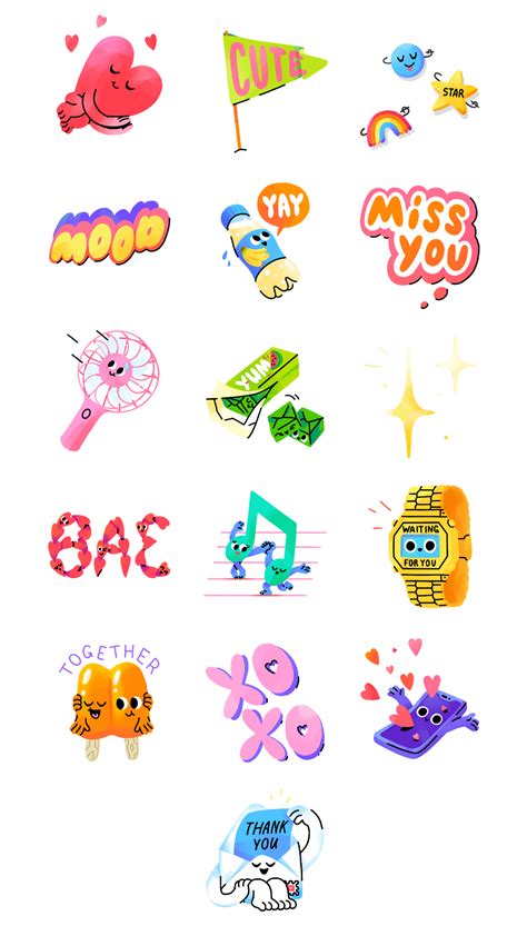 Good Mood Sticker Pack For Snapchat On Behance Stickers Packs