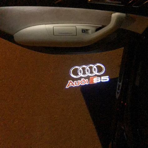 Audi S5 Logo Projectot Lights Nr35 Quantity 1 2 Logo Films 2 Door