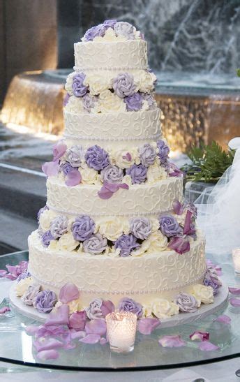 Wedding Cake Lavender Flowers Wiki Cakes