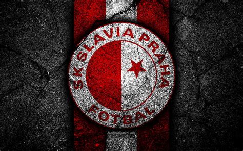 4k Descarga Gratis Slavia Fc Emblema Fútbol Club De Fútbol Checo