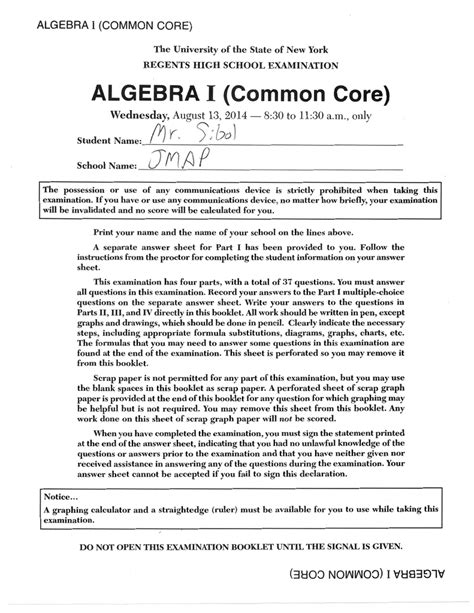 Regents algebra 2 exam, june 2019, question #26. Answer Key To Algebra Regent 2021 Answer Key - Algebra 2 ...