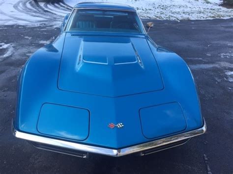 1969 Corvette Convertible L68 Lemans Blue 194679s705040
