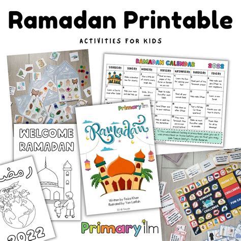 Ramadan Printable Activities Primary Ilm