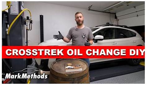 Subaru Crosstrek 2019 First Oil Change - YouTube