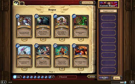 Rogue Ready Made Decks Hearthstone Heroes Of Warcraft Game Guide