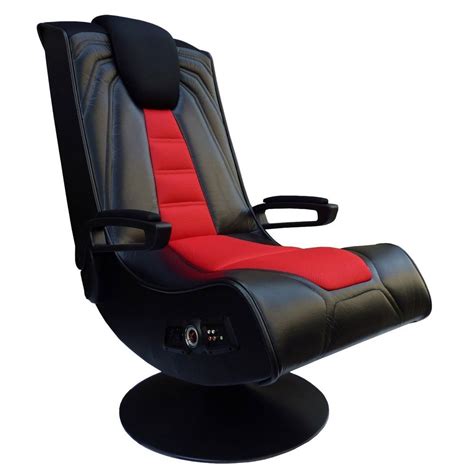 Xs34552 58522 X Rocker Gaming Chair Wireless Vibration Game Room Music