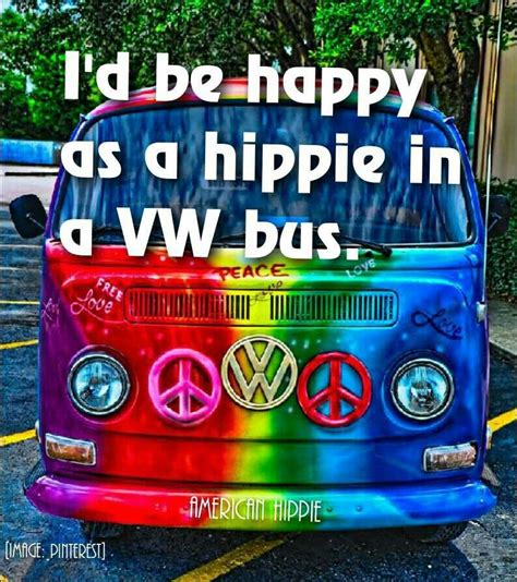 ☮ american hippie ☮ hippie in a vw bus [image pinterest] volkswagen camper van volkswagon