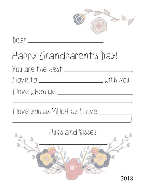 Grandparents Day Letter To Help You Celebrate