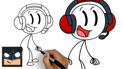 How To Draw Charles Calvin Henry Stickmin Youtube