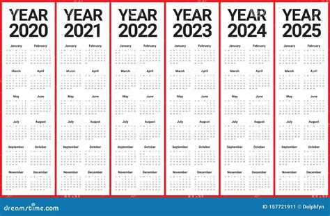 5 Year Planner 2021 To 2025 Printable Printable Word Searches