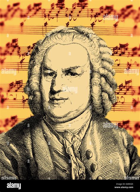Johann Sebastian Bach 1685 1750 A German Composer And Organ And