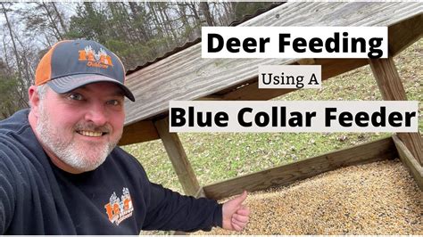 Homemade Deer Feeder Beginning Winter Feeding For Whitetails Youtube