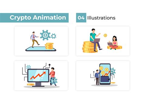 Premium Crypto Illustration Pack From Science And Technology Illustrations