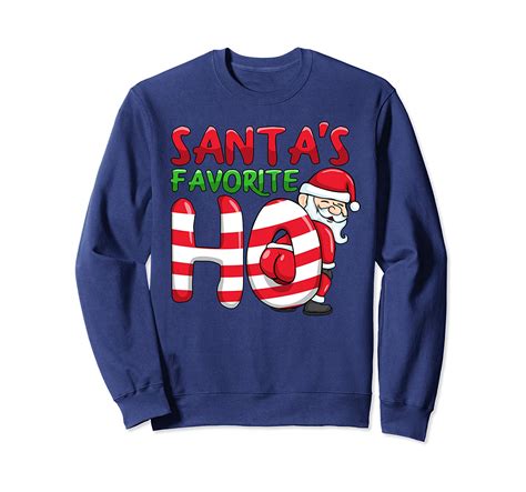 Santas Favorite Ho Santa Favourite Ho Funny Girls Christmas Sweatshirt