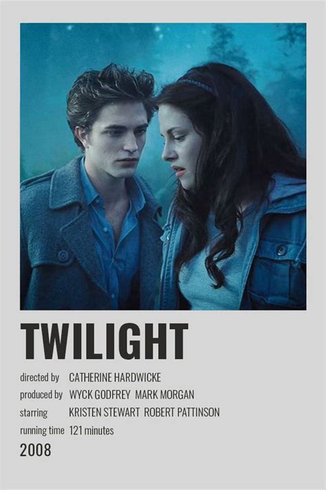 Twilight 2008 Iconic Movie Posters Movie Posters Minimalist Film