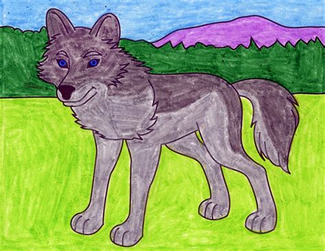 See more ideas about anime wolf drawing, anime wolf, wolf drawing. How to Draw a Wolf · Art Projects for Kids