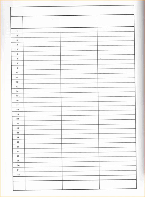 Blank Spreadsheet With Gridlines Inspirational Spreadsheet Templates 10