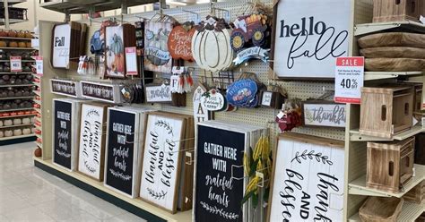 40% Off NEW Hobby Lobby Fall & Thanksgiving Wall & Tabletop Decor